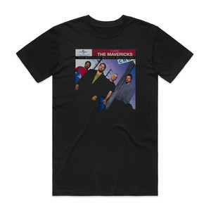 The Mavericks Classic Album Cover T-Shirt Black The Mavericks Classic Album Cover T-Shirt Black