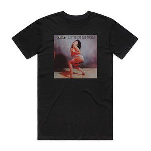 The Rods Let Them Eat Metal Album Cover T-Shirt Black The Rods Let Them Eat Metal Album Cover T-Shirt Black