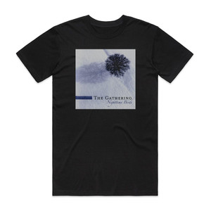 The Gathering Nighttime Birds 1 Album Cover T-Shirt Black The Gathering Nighttime Birds 1 Album Cover T-Shirt Black
