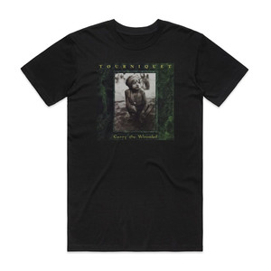 Tourniquet Carry The Wounded Album Cover T-Shirt Black Tourniquet Carry The Wounded Album Cover T-Shirt Black