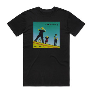The Rasmus Playboys Album Cover T-Shirt Black The Rasmus Playboys Album Cover T-Shirt Black