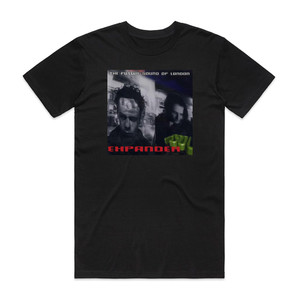 The Future Sound of London Expander Album Cover T-Shirt Black The Future Sound of London Expander Album Cover T-Shirt Black