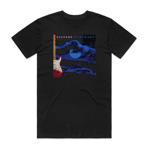 The Shadows Shadows In The Night Album Cover T-Shirt Black The Shadows Shadows In The Night Album Cover T-Shirt Black