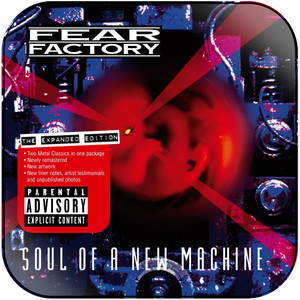 Fear Factory Soul Of A New Machine-2 Album Cover Sticker Fear Factory Soul Of A New Machine-2 Album Cover Sticker