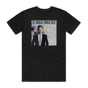 Thomas Dolby The Singular Thomas Dolby Album Cover T-Shirt Black