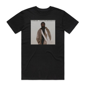 Teddy Pendergrass Teddy Pendergrass Album Cover T-Shirt Black Teddy Pendergrass Teddy Pendergrass Album Cover T-Shirt Black