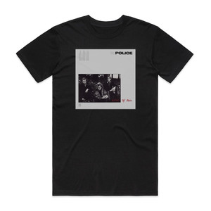 The Police King Of Pain 2 Album Cover T-Shirt Black The Police King Of Pain 2 Album Cover T-Shirt Black