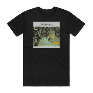 The Police Dont Stand So Close To Me Album Cover T-Shirt Black The Police Dont Stand So Close To Me Album Cover T-Shirt Black