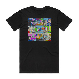 The Vandals Internet Dating Superstuds Album Cover T-Shirt Black