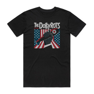 The Dollyrots Get Radical Ruby Soho Album Cover T-Shirt Black