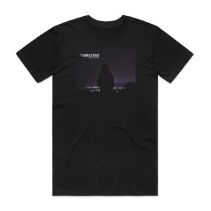 The Amazons Nightdriving Album Cover T-Shirt Black The Amazons Nightdriving Album Cover T-Shirt Black