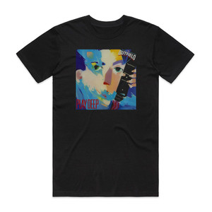 The Outfield Play Deep 1 Album Cover T-Shirt Black