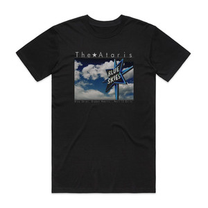 The Ataris Blue Skies Broken Hearts Next 12 Exits Album Cover T-Shirt Black The Ataris Blue Skies Broken Hearts Next 12 Exits Album Cover T-Shirt Black