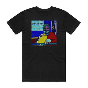 Townes Van Zandt No Deeper Blue Album Cover T-Shirt Black Townes Van Zandt No Deeper Blue Album Cover T-Shirt Black