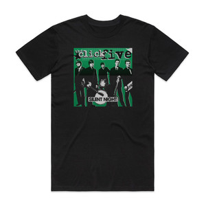 The Click Five Silent Night Album Cover T-Shirt Black The Click Five Silent Night Album Cover T-Shirt Black