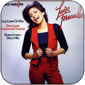 Luisa Fernandez Disco Darling Album Cover Sticker