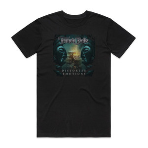 Temple Balls Distorted Emotions Album Cover T-Shirt Black
