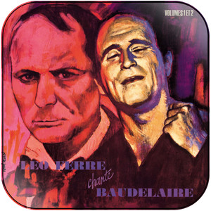 Leo Ferre Charles Baudelaire Les Fleurs Du Mal Chantes Par Lo Ferr Album Cover Sticker Leo Ferre Charles Baudelaire Les Fleurs Du Mal Chantes Par Lo Ferr Album Cover Sticker