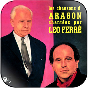 Leo Ferre Les Chansons Daragon Chantes Par Lo Ferr Album Cover Sticker Leo Ferre Les Chansons Daragon Chantes Par Lo Ferr Album Cover Sticker