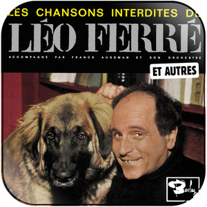 Leo Ferre Les Chansons Interdites De Lo Ferr Album Cover Sticker Leo Ferre Les Chansons Interdites De Lo Ferr Album Cover Sticker