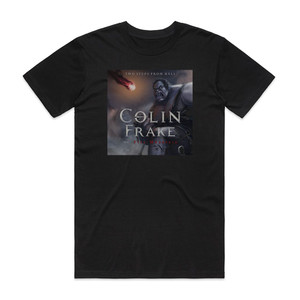 Two Steps From Hell Colin Frake On Fire Mountain Album Cover T-Shirt Black