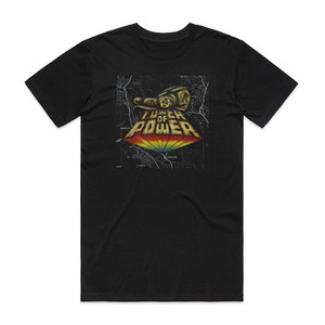 Tower of Power East Bay Grease Album Cover T-Shirt Black Tower of Power East Bay Grease Album Cover T-Shirt Black