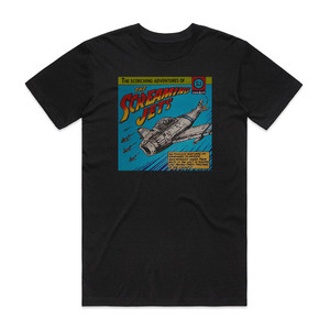 The Screaming Jets Cmon Album Cover T-Shirt Black The Screaming Jets Cmon Album Cover T-Shirt Black