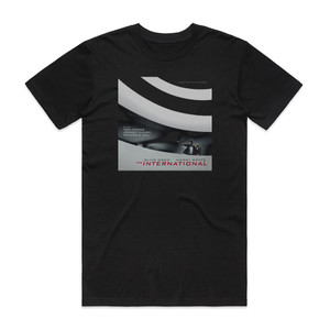 Tom Tykwer The International Album Cover T-Shirt Black Tom Tykwer The International Album Cover T-Shirt Black