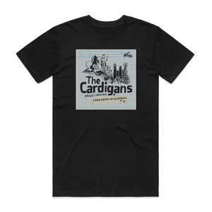 The Cardigans Eraserewind 1 Album Cover T-Shirt Black The Cardigans Eraserewind 1 Album Cover T-Shirt Black