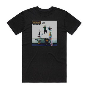 Travis Good Feeling Album Cover T-Shirt Black Travis Good Feeling Album Cover T-Shirt Black