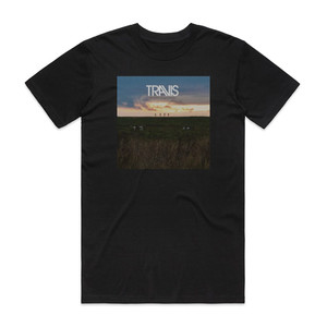 Travis Where You Stand 1 Album Cover T-Shirt Black Travis Where You Stand 1 Album Cover T-Shirt Black