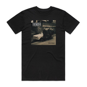 Thunder Killer Album Cover T-Shirt Black Thunder Killer Album Cover T-Shirt Black