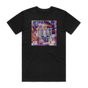 Thunder Shooting At The Sun 1 Album Cover T-Shirt Black Thunder Shooting At The Sun 1 Album Cover T-Shirt Black