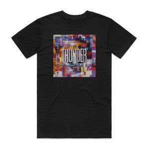 Thunder Shooting At The Sun Album Cover T-Shirt Black Thunder Shooting At The Sun Album Cover T-Shirt Black