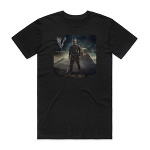 Trevor Morris Vikings Music From The Season Two Album Cover T-Shirt Black Trevor Morris Vikings Music From The Season Two Album Cover T-Shirt Black