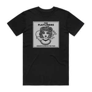 The Flatliners Resuscitation Of The Year Album Cover T-Shirt Black