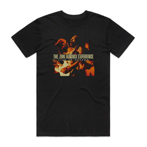 The Jimi Hendrix Experience Live In Ottawa Album Cover T-Shirt Black
