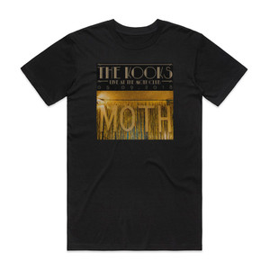 The Kooks Live At The Moth Club Album Cover T-Shirt Black The Kooks Live At The Moth Club Album Cover T-Shirt Black
