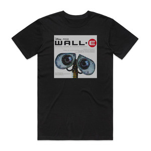 Thomas Newman Walle Album Cover T-Shirt Black Thomas Newman Walle Album Cover T-Shirt Black