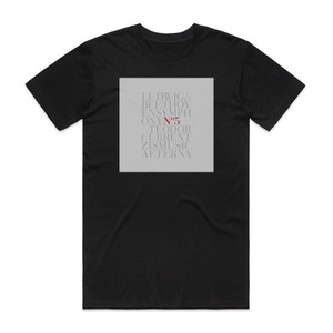 Teodor Currentzis Symphony No 5 Album Cover T-Shirt Black