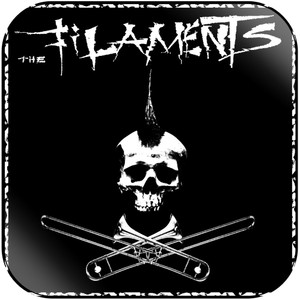 The Filaments Skull Trombones Album Cover Sticker The Filaments Skull Trombones Album Cover Sticker