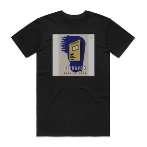 Ultravox Rage In Eden Album Cover T-Shirt Black Ultravox Rage In Eden Album Cover T-Shirt Black