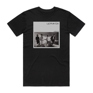 Ultravox Vienna Album Cover T-Shirt Black Ultravox Vienna Album Cover T-Shirt Black