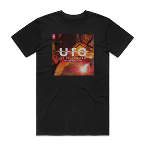 UFO Too Hot To Handle The Very Best Of Ufo Album Cover T-Shirt Black UFO Too Hot To Handle The Very Best Of Ufo Album Cover T-Shirt Black