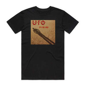 UFO You Are Here Album Cover T-Shirt Black UFO You Are Here Album Cover T-Shirt Black