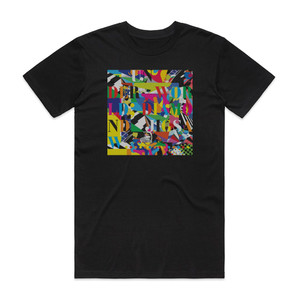 Underworld Diamond Jigsaw Album Cover T-Shirt Black