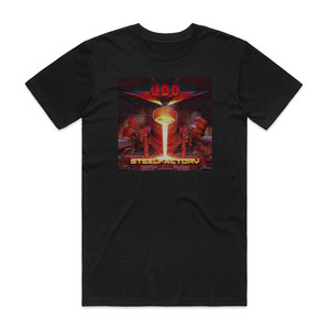 UDOO Steelfactory Album Cover T-Shirt Black UDOO Steelfactory Album Cover T-Shirt Black