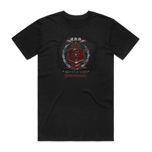 UDOO Navy Metal Night Album Cover T-Shirt Black UDOO Navy Metal Night Album Cover T-Shirt Black
