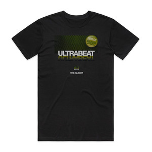 Ultrabeat The Album Album Cover T-Shirt Black Ultrabeat The Album Album Cover T-Shirt Black