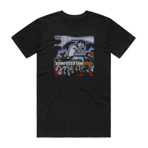 Unwritten Law Elva Album Cover T-Shirt Black Unwritten Law Elva Album Cover T-Shirt Black
